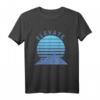 Elevate Blau T-Shirt – Motivierende Kleidung für Meditation, Klettern, Skifahren und persönliches Wachstum
