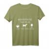 Ziegen Papa Bauernhof Landwirt T-Shirt - Lustiges Tierliebhaber Design mit Aufschrift «Mein Perfekter Tagesplan» für Ziegenbesitzer und Landwirte