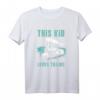 This Kid Loves Trains Kinder Zug T-Shirt – Eisenbahn & Dampflok Geschenk für kleine Lokomotiv-Fans, perfekt zum Geburtstag & Weihnachten