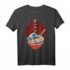 Kawaii Ramen Sushi Anime Otaku T-Shirt – Japanische Küche, Manga Style & Sushi Liebe für Anime- und Ramen-Fans