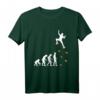 Kletter Evolution Kletterwand Klettern Bouldern T-Shirt – Perfektes Geschenk für Bergsteiger, Boulderer und Kletterfans