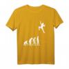 Kletter Evolution Kletterwand Klettern Bouldern T-Shirt – Perfektes Geschenk für Bergsteiger, Boulderer und Kletterfans
