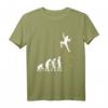 Kletter Evolution Kletterwand Klettern Bouldern T-Shirt – Perfektes Geschenk für Bergsteiger, Boulderer und Kletterfans