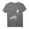 Kletter Evolution Kletterwand Klettern Bouldern T-Shirt – Perfektes Geschenk für Bergsteiger, Boulderer und Kletterfans