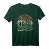 Vintage 1972 Limited Edition Retro Geburtstag T-Shirt – Perfekt für Geburtstagskinder, Männer und Frauen, Limitierte Auflage