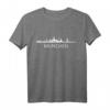 München City Skyline Silhouette T-Shirt - Perfekte Geschenkidee für Münchener und Stadtliebhaber