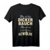 Das Ist Kein Dicker Bauch Lustiges Männer T-Shirt mit Spruch – Perfektes Geschenk für Geburtstag, Weihnachten, Papa, Opa, Freund oder Onkel