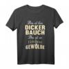Das Ist Kein Dicker Bauch Lustiges Männer T-Shirt mit Spruch – Perfektes Geschenk für Geburtstag, Weihnachten, Papa, Opa, Freund oder Onkel