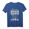 Das Ist Kein Dicker Bauch Lustiges Männer T-Shirt mit Spruch – Perfektes Geschenk für Geburtstag, Weihnachten, Papa, Opa, Freund oder Onkel