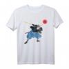 Musashi Samurai Vintage Japanisches Ronin-Krieger T-Shirt – Japanische Kalligraphie & Kampfkunst Design, Perfekt für Samurai-Fans & Geburtstagsgeschenke