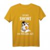 I'm Not Short I'm Penguin Size - Lustiges Parodie T-Shirt für Kurzgewachsene, Perfektes Geschenk für Humorvolle Freunde
