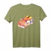 Kawaii Süße Katzen Sushi Otaku Japanisch T-Shirt – Niedliches Manga-Design für Anime- und Katzenliebhaber