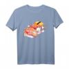 Kawaii Süße Katzen Sushi Otaku Japanisch T-Shirt – Niedliches Manga-Design für Anime- und Katzenliebhaber