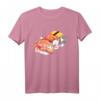 Kawaii Süße Katzen Sushi Otaku Japanisch T-Shirt – Niedliches Manga-Design für Anime- und Katzenliebhaber