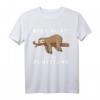 Rentner Faultier Lustiges Geschenk Spruch - Ruhestand & Pension T-Shirt für Damen und Herren