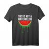 Palästina-lustiges Zitat 'Das ist keine Wassermelone' T-Shirt - Klassisch geschnitten, doppelt genähter Saum