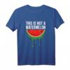 Palästina-lustiges Zitat 'Das ist keine Wassermelone' T-Shirt - Klassisch geschnitten, doppelt genähter Saum