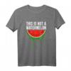 Palästina-lustiges Zitat 'Das ist keine Wassermelone' T-Shirt - Klassisch geschnitten, doppelt genähter Saum
