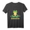 Yoga Frosch T-Shirt mit Spruch - Lustige Yoga Geschenkidee, Klassisch geschnitten, doppelt genähter Saum