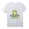 Yoga Frosch T-Shirt mit Spruch - Lustige Yoga Geschenkidee, Klassisch geschnitten, doppelt genähter Saum