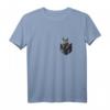 Katzenliebhaber Geschenk Britisch Kurzhaar T-Shirt mit Tasche – Perfekt für Katzenfans und Tierliebhaber zu Geburtstag, Weihnachten & mehr