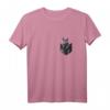 Katzenliebhaber Geschenk Britisch Kurzhaar T-Shirt mit Tasche – Perfekt für Katzenfans und Tierliebhaber zu Geburtstag, Weihnachten & mehr