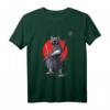 Ninja Katzenkrieger Samurai Japanisches Kitty T-Shirt für Männer, Frauen und Kinder - Mutiges Tiermotiv für Geburtstage, Weihnachten & Anlässe