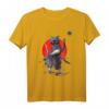 Ninja Katzenkrieger Samurai Japanisches Kitty T-Shirt für Männer, Frauen und Kinder - Mutiges Tiermotiv für Geburtstage, Weihnachten & Anlässe