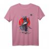 Ninja Katzenkrieger Samurai Japanisches Kitty T-Shirt für Männer, Frauen und Kinder - Mutiges Tiermotiv für Geburtstage, Weihnachten & Anlässe