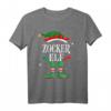 Zocker Elf Weihnachts T-Shirt für Familie - Lustiges Outfit für Damen, Herren, Kinder & Freunde als perfektes Weihnachtsgeschenk