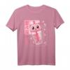 Kawaii Bubble Tea Japanischer Anime Boba Tea Otaku Mädchen T-Shirt – Süßes Design für Anime- und Bubble Tea-Liebhaberinnen
