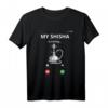 My Shisha is calling - Lustiges Smartphone-Design T-Shirt für Shisha-Liebhaber, Raucher & Wasserpfeifen-Fans