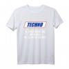 HapKitten T-Shirt mit Spruch 'Techno - Du Bist Nicht Du Wenn der Bass Nicht Bumst' – Stylishes Elektronik Musik Fan Oberteil