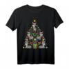 Esel Weihnachtsbaum Weihnachts-T-Shirt für Landwirte & Tierliebhaber – Lustiges Nikolaus- & Weihnachtsgeschenk