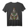 Esel Weihnachtsbaum Weihnachts-T-Shirt für Landwirte & Tierliebhaber – Lustiges Nikolaus- & Weihnachtsgeschenk