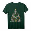 Esel Weihnachtsbaum Weihnachts-T-Shirt für Landwirte & Tierliebhaber – Lustiges Nikolaus- & Weihnachtsgeschenk