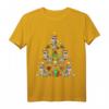 Esel Weihnachtsbaum Weihnachts-T-Shirt für Landwirte & Tierliebhaber – Lustiges Nikolaus- & Weihnachtsgeschenk