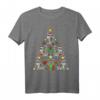 Esel Weihnachtsbaum Weihnachts-T-Shirt für Landwirte & Tierliebhaber – Lustiges Nikolaus- & Weihnachtsgeschenk