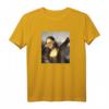 Dabbing Mona Lisa Meme T-Shirt - Lustiges Kunst & Humor Shirt für Freunde & Meme Fans