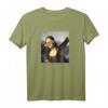 Dabbing Mona Lisa Meme T-Shirt - Lustiges Kunst & Humor Shirt für Freunde & Meme Fans