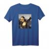 Dabbing Mona Lisa Meme T-Shirt - Lustiges Kunst & Humor Shirt für Freunde & Meme Fans