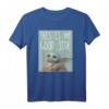 Star Wars The Mandalorian The Child This Is My Good Side T-Shirt - Lustiges Meme Fanartikel für Star Wars Fans