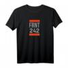 EBM-Front Electronic Body Music T-Shirt - FRNT 242 Emblem, Wave Masterhit & Modern Angels Design