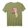 Lustiges Schweine Schweinchen Kinder Mädchen T-Shirt - Humorvolles Bauernhof Motiv, ideales Geschenk für Schweine Liebhaber, Kinder, Bäuerinnen & Landwirte