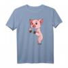 Lustiges Schweine Schweinchen Kinder Mädchen T-Shirt - Humorvolles Bauernhof Motiv, ideales Geschenk für Schweine Liebhaber, Kinder, Bäuerinnen & Landwirte