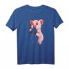 Lustiges Schweine Schweinchen Kinder Mädchen T-Shirt - Humorvolles Bauernhof Motiv, ideales Geschenk für Schweine Liebhaber, Kinder, Bäuerinnen & Landwirte