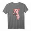 Lustiges Schweine Schweinchen Kinder Mädchen T-Shirt - Humorvolles Bauernhof Motiv, ideales Geschenk für Schweine Liebhaber, Kinder, Bäuerinnen & Landwirte