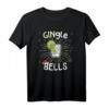 Lustiges Gingle Bells Weihnachten Gin Wortspiel Geschenk T-Shirt – Perfekt für Gin-Liebhaber und festliche Anlässe