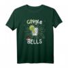 Lustiges Gingle Bells Weihnachten Gin Wortspiel Geschenk T-Shirt – Perfekt für Gin-Liebhaber und festliche Anlässe
