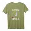 Lustiges Gingle Bells Weihnachten Gin Wortspiel Geschenk T-Shirt – Perfekt für Gin-Liebhaber und festliche Anlässe